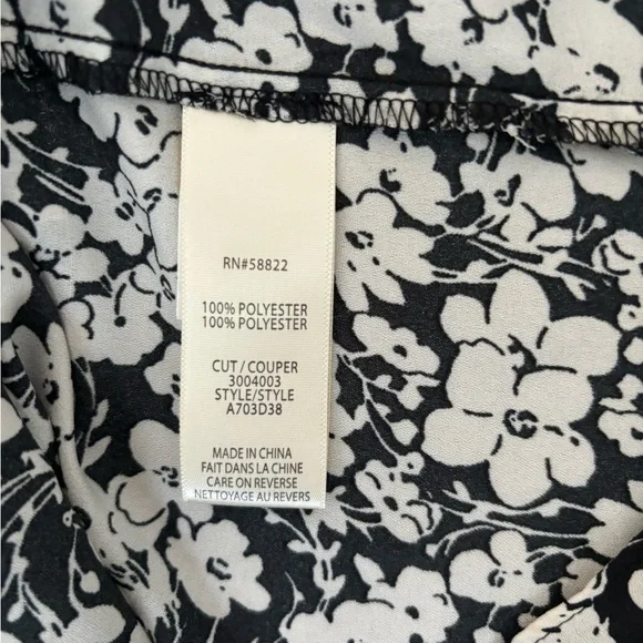 NWOT Max Stupid Floral Button Down Blouse - Picture 6 of 8